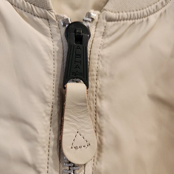 Alpha Industries Flyer's Intermediate MA-1 Reversible Bomber Jacket Sz 3XL Beige - Picture 6 of 16
